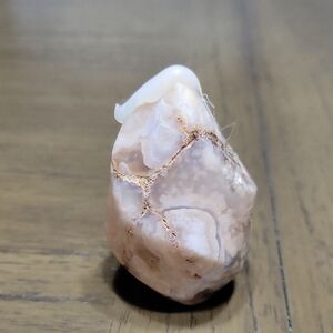 Polished Flower Agate Stone Flame Tower Crystal